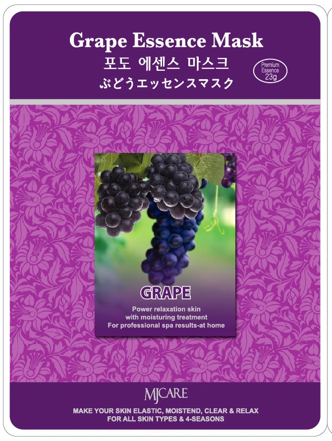 MJCare Grape Essence Mask - RM8 per pcs
