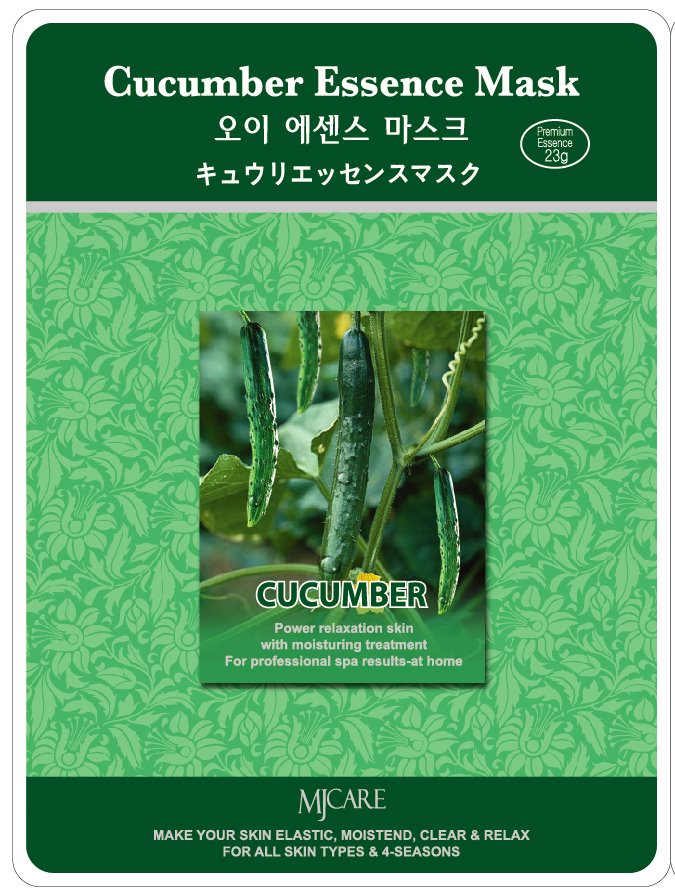 MJCare Cucumber Essence Mask - RM8 per pcs